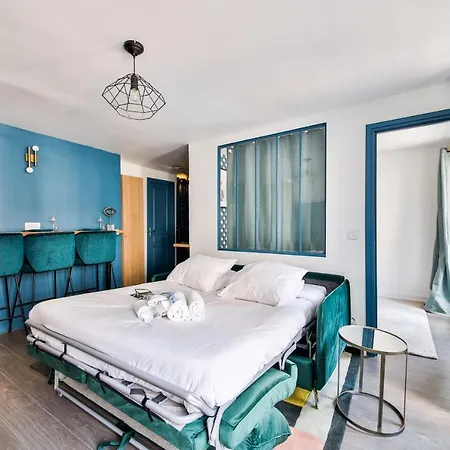 Sweet In Heart Of Between Trains Stations-eurostar -4pers Apartment