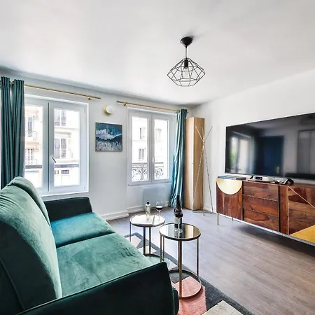 Sweet In Heart Of Between Trains Stations-eurostar -4pers Appartamento *
